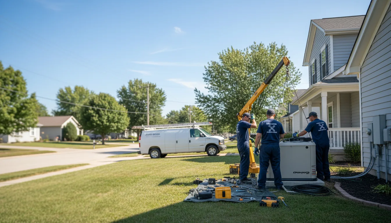 Generator Installation in Bloomington, TX near me